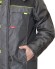 Куртка "АРТ. 51518"  тёмно-серая с черным тк. Оксфорд