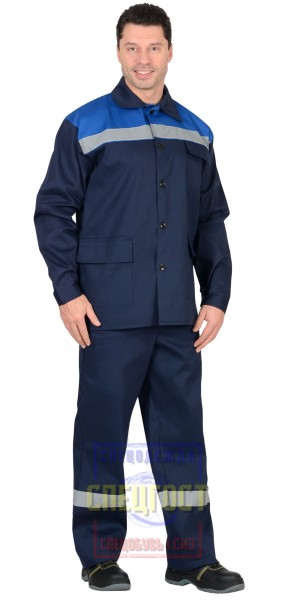 Костюм "АРТ. 56925" куртка, брюки 100% х/б, пл. 210 г/кв.м