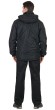 Куртка "АРТ. 17560" мужская, с капюшоном, черная