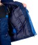 Костюм "АРТ. 17570" зимний: куртка дл., п/комб. т.синий с васильковым и СОП-50мм