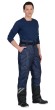 Костюм "АРТ. 10563" зимний: куртка дл., брюки тёмно-синий с черным и СОП-25 мм