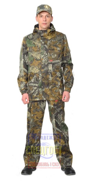 Костюм "АРТ. 10186":куртка дл., брюки КМФ "Темный лес"