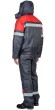 Костюм "АРТ. 10567" зимний: куртка кор.,п/комб. серый с красным и СОП