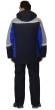 Костюм "АРТ. 65000": зимний куртка дл., п/комбинезон синий с васильковым и СОП