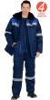 Костюм "АРТ. 10570" зимний: куртка дл.,брюки синий с васильковым и СОП