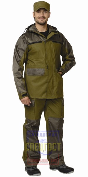 Костюм "АРТ. 10198": куртка, брюки (п-но палаточное) хаки