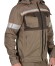 Костюм "АРТ. 10245" мужской: куртка, брюки (св.-коричневый с т.-коричневым) тк.Родос