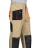 Костюм "АРТ. 19233" кор. куртка брюки песочный с оранжевым и черным