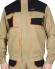 Костюм "АРТ. 19253" короткая куртка, п/к, песочный с оранжевым и черным