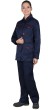 Костюм "АРТ. 10034" женский:куртка, п/комб.тёмно-синий с красным кантом тк.CROWN-230