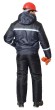 Куртка "АРТ. 10589" кор.,тёмно-серая с чёрным и СОП