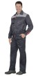 Костюм "АРТ. 10037" летний: куртка,брюки т.-серый с серым тк.CROWN-230