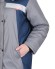 Куртка "АРТ. 58333" женская, т.синяя со стальным (ЧЗ)