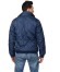Куртка "АРТ. 10596" кор. мужская синяя с черной окантовкой
