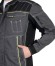 Костюм "АРТ. 16937" : куртка, брюки "Престиж" чёрный, цв. темно-серый с лимонным кантом