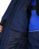 Костюм "АРТ. 10096" женский: куртка дл., п/комб. синий с васильковым
