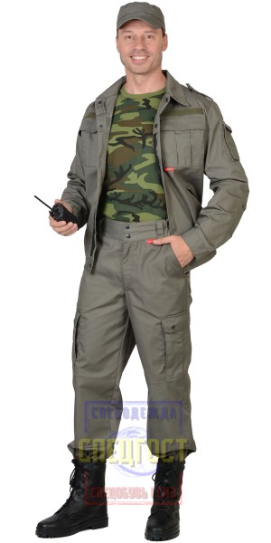 Костюм "АРТ. 16971": куртка, брюки Тк. Rodos (245 гр/кв.м) олива