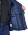 Костюм "АРТ. 19462" зимняя куртка, брюки синий с серым тк. Гретта