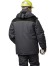 Костюм "АРТ. 10104": зим. куртка дл.,брюки т.-серый с черным и лимон. отд