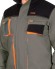 Куртка "АРТ. 51012" короткая, оливковая с оранжевым и черным
