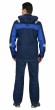 Костюм "АРТ. 15696" летний: куртка, брюки синий с васильковым тк.Rodos (245 гр/кв.м)