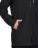 Куртка "АРТ. 55972" удлиненная черная с капюшоном, софтшелл (ЧЗ)