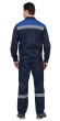 Костюм "АРТ. 52308": куртка короткая, п/к. синий с васильковым и СОП