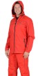 Куртка "АРТ. 18126" длин., летняя красная с черным кантом тк.Rodos (245 гр/кв.м)