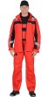 Костюм "АРТ. 60071" куртка, п/к красный с черным и СОП тк.Rodos (245 гр/кв.м)