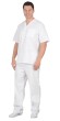 Костюм пекаря "АРТ. 10434" универсальный: блуза, брюки белый