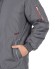 Куртка "АРТ. 17187": зимняя, мужская, цв. т-серый