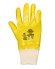 Перчатки "АРТ. 57536"  желтые с полным обливом