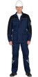 Костюм "АРТ. 10292" мужской: куртка, брюки (темно-синий с черным) тк.Родос