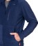 Куртка флисовая "АРТ. 17341" синяя, отделка синяя