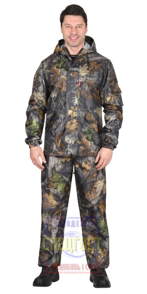 Костюм "АРТ. 55246" куртка дл., брюки (тк.Оксфорд) КМФ Темный лес