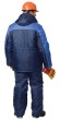 Костюм "АРТ. 10079": куртка дл., п/комб. тёмно-синий с васильковым